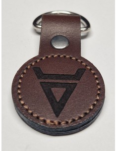 Skórzany brelok - znak Walesa 2