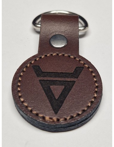 Skórzany brelok - znak Walesa