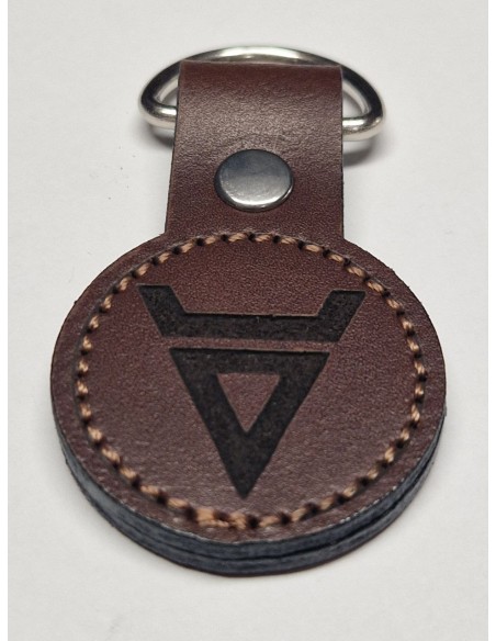 Skórzany brelok - znak Walesa
