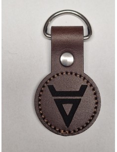 Skórzany brelok - znak Walesa