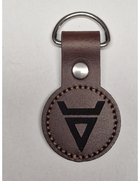 Skórzany brelok - znak Walesa